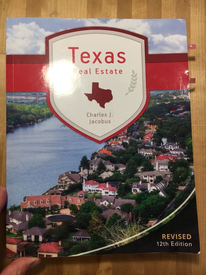 UTD textbook: Texas Real Estate