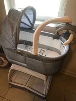 Bassinet and clothes hamper