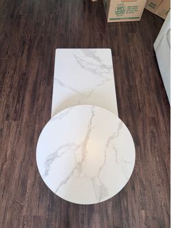 IKEA marble top coffee table