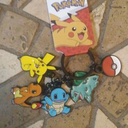 Brand New Metal Pokemon Keychain