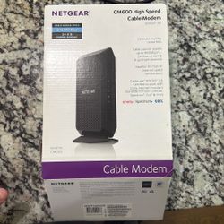 Netgear CM600 Cable Modem
