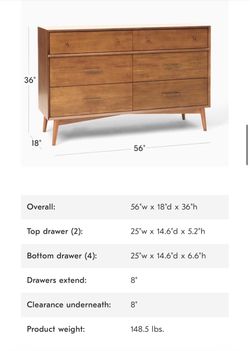 Dresser from west elm