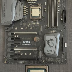 MSI Z370 Gaming M5 Motherboard + Intel Core i7-8700K Combo