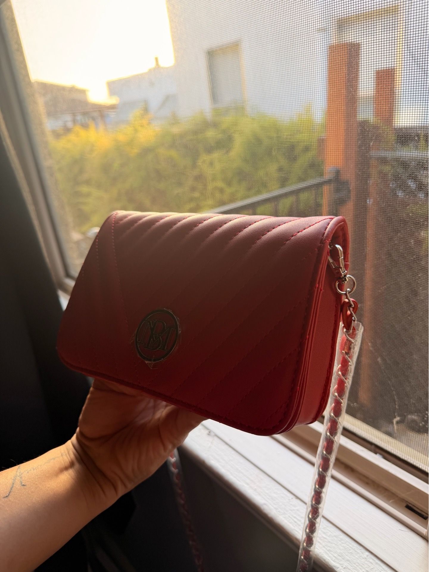 Red purse