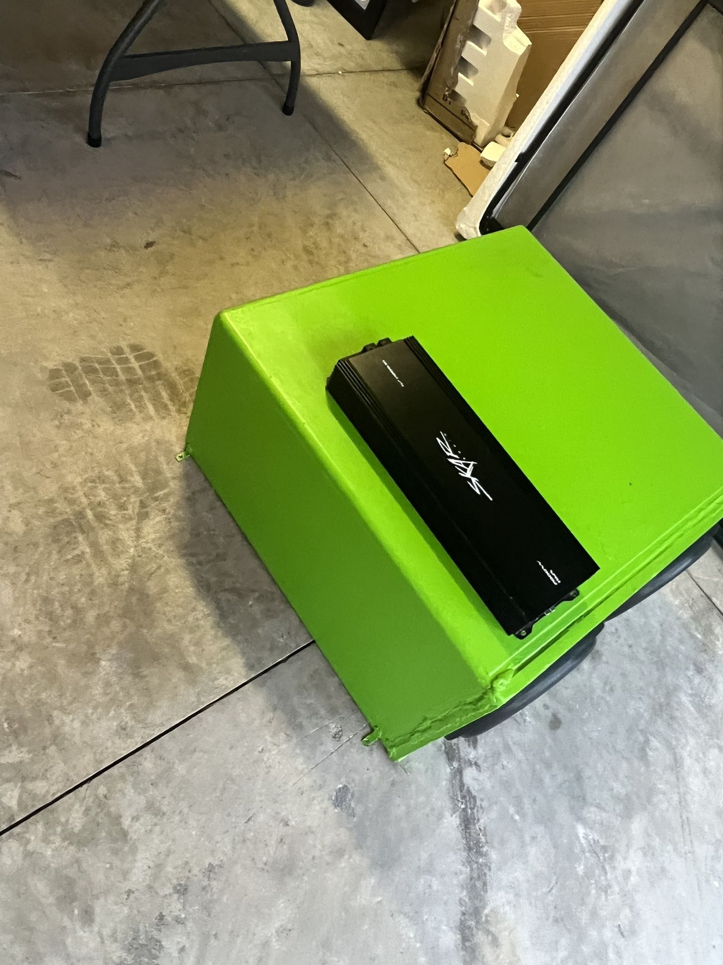 2 SKAR EVL 12s D1 In A Custom Made Ported Box With RP SKAR 2000.1 AMP