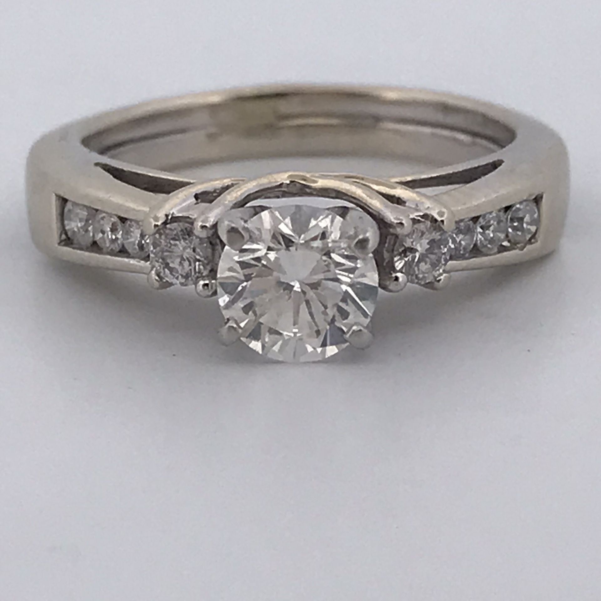 14k Yellow gold 0.61ct Diamond ring size 5.5