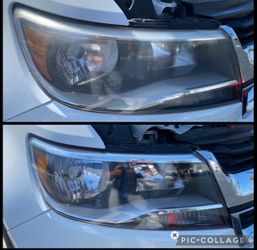 Headlight restore pair kit