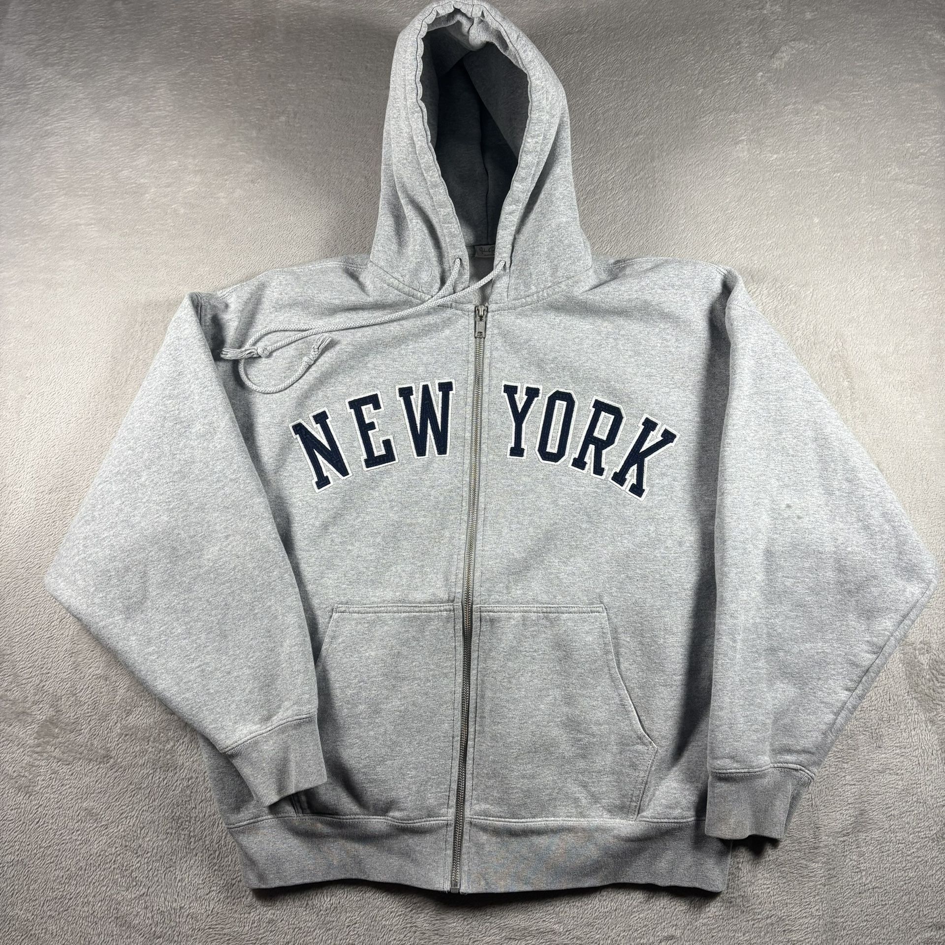 Brandy Melville John Galt Women’s Over Sized Gray New York Hoodie Sweatshirt