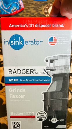 New In Sink Erator - Badger 500