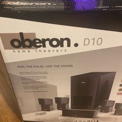 Oberon .D10 Brand New Sealed Surround Sound System