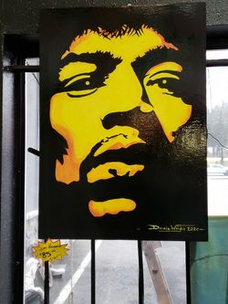 JIMI HENDRIX PAINTING
