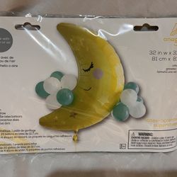 Baby Moon Balloons 