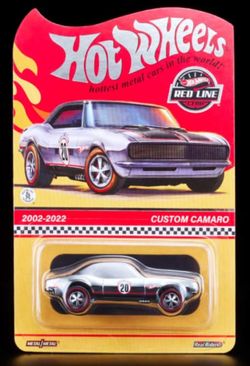 New! Hot Wheels RLC 2002-2022 Custom Camaro 20th Anniversary Edition (HGW24)