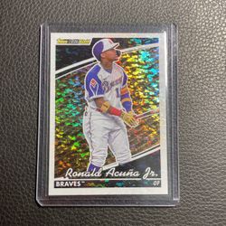 2022 Ronald Acuna Jr. Topps Update “Black Gold”