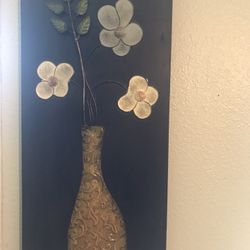 Wall Flower Vase Decor 