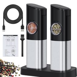Electric Salt and Pepper Grinder Set(brand New )