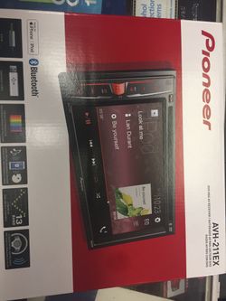 Pioneer double den with the Bluetooth cd MP3