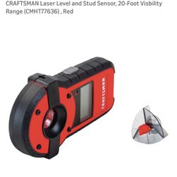 CRAFTSMAN Laser Level and Stud Sensor