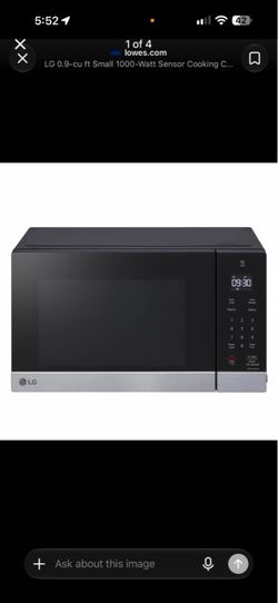 LG NeoChef Stainless Steel Countertop Microwave – Like New!