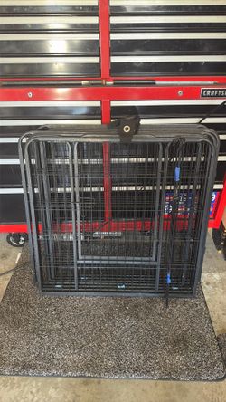 Dog flexible playpen fence