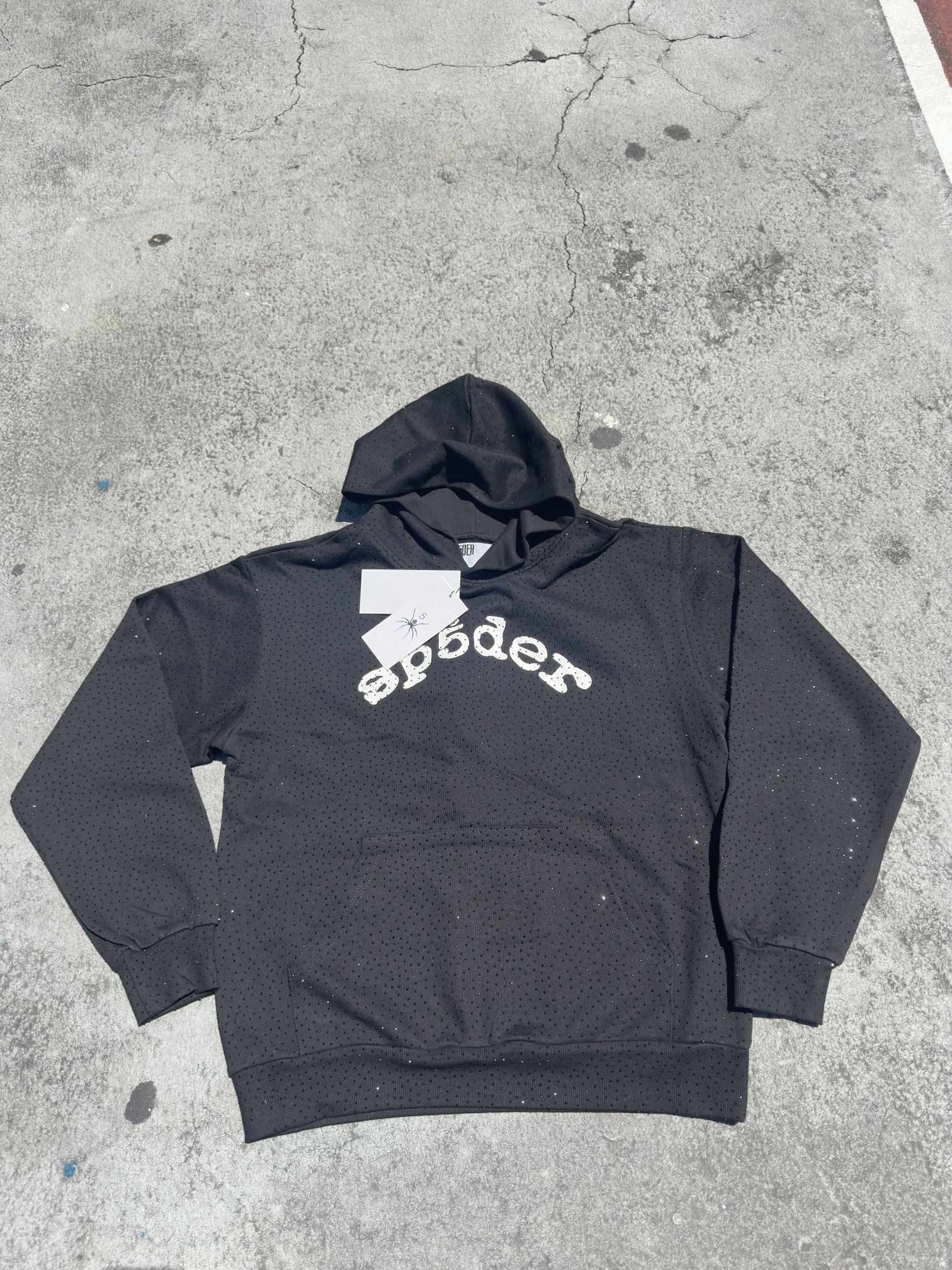 Sp5der VVS Hoodie Black