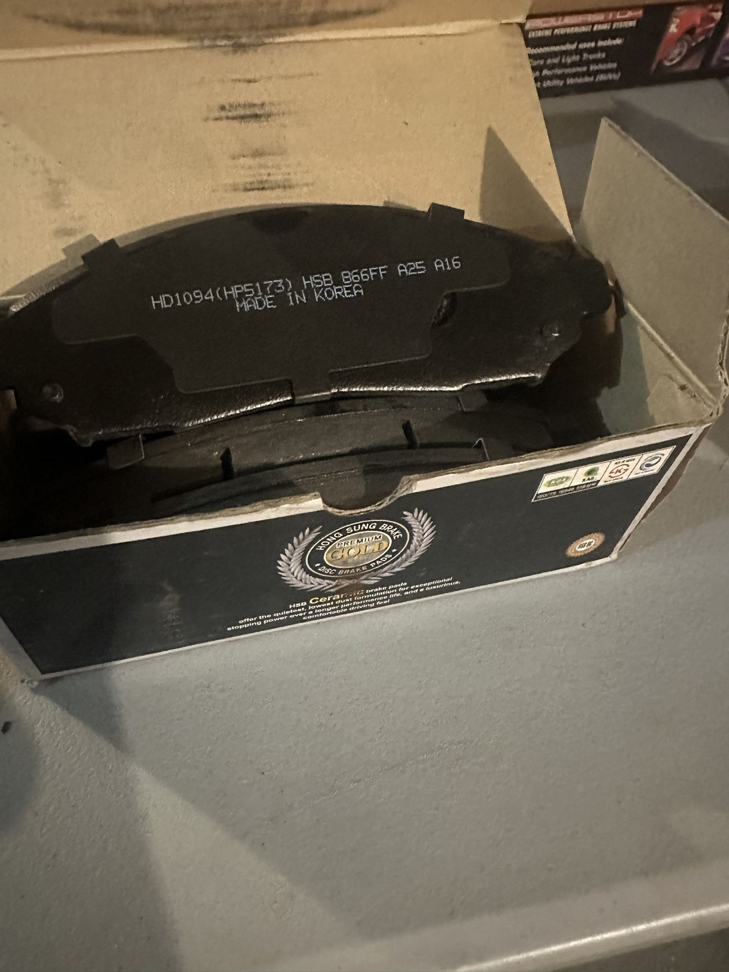 Hong Sung Ceramic Brake Pads HD1094