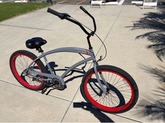 Skullxbones 3 speed beach cruiser