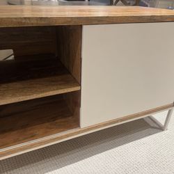West Elm Media Silas Console Mid Century Modern 