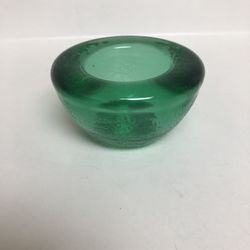Green Votive Candle Holder