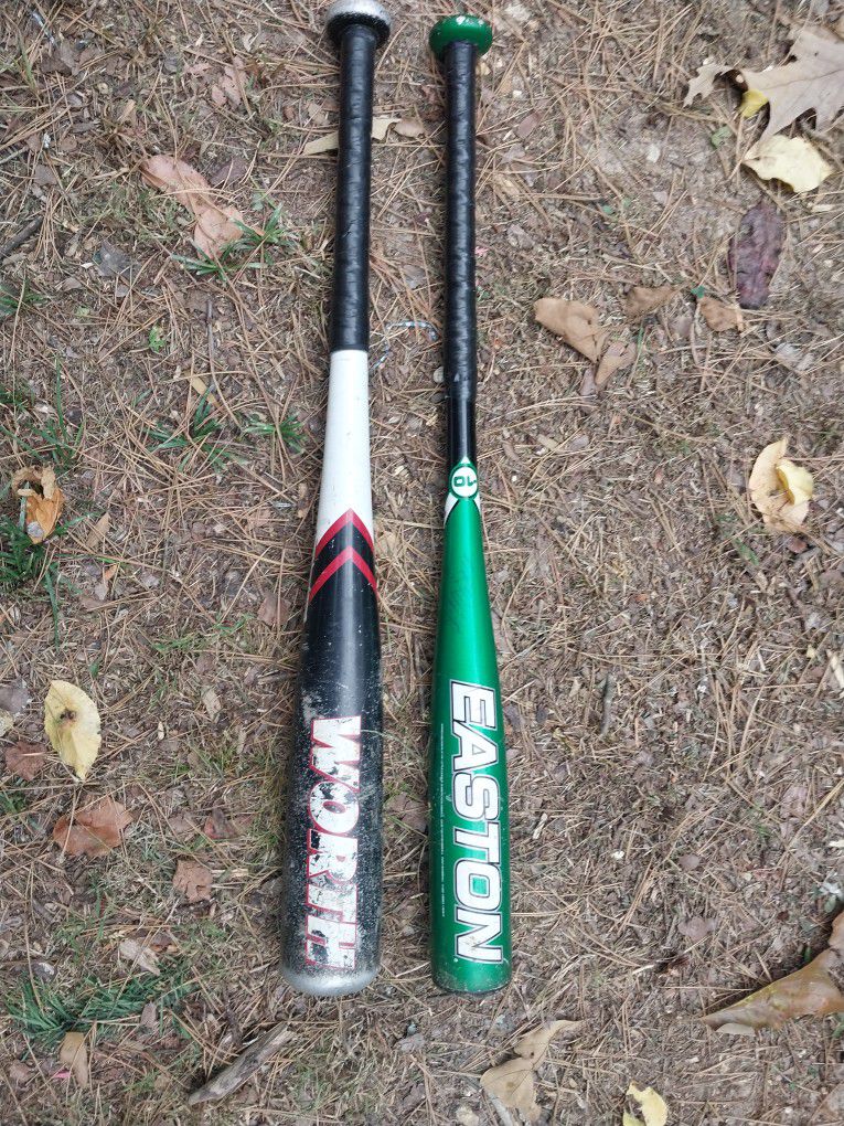 Lot Of 2 Youth Baseball Bats