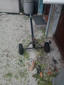 Pulling Hand Truck For Small Trailers