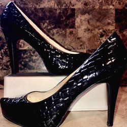 Gianni Bini Black stilettos Size 10-77064 zip code 