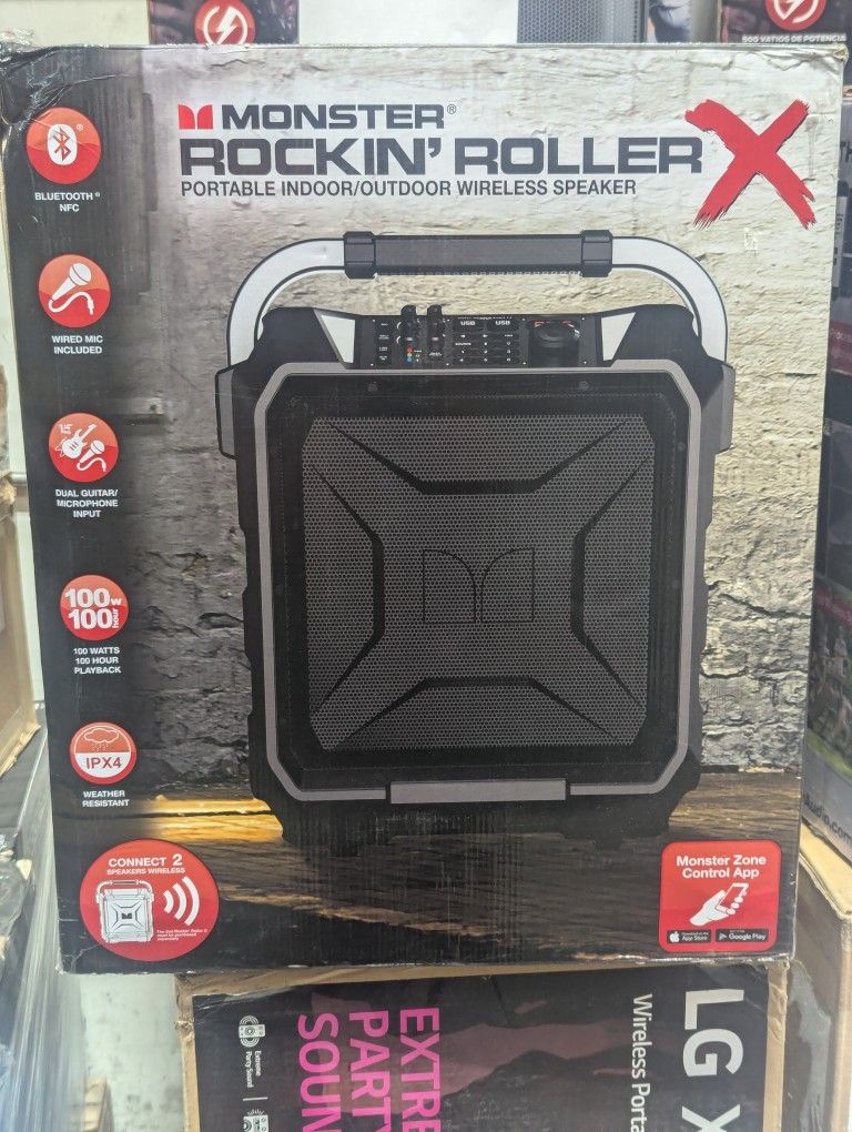 Monster Rockin Roller X Portable Speaker