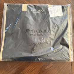Jimmy Choo Parfums Shoulder Tote Bag- Black & Gold - NWT - Large
