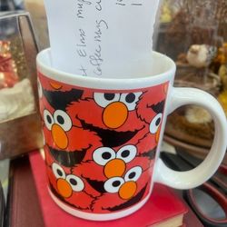 Vintage Elmo Coffee Tea Mug 