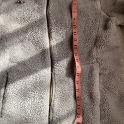 Women Silver Hoodies Size M