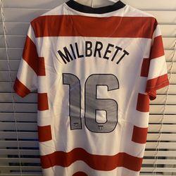 Tiffany Milbrett Jersey Soccer USA Men Adult USWNT XL New NWT 2012 Waldo NWSL