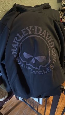 Harley zip up sweatshirt