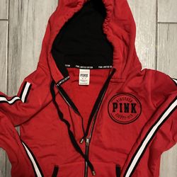 Red Hoodie Pink Size xS 