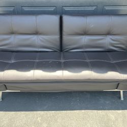 Black futon