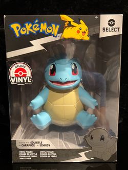 Pokemon Select Squirtle Deluxe 8" Vinyl Figure New