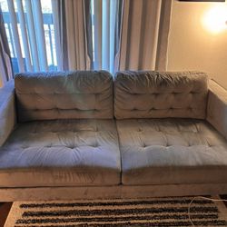 FREE Gray Apartment-Size Sofa & Chair