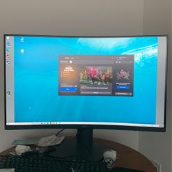 32” Dell Curved Gaming Monitor