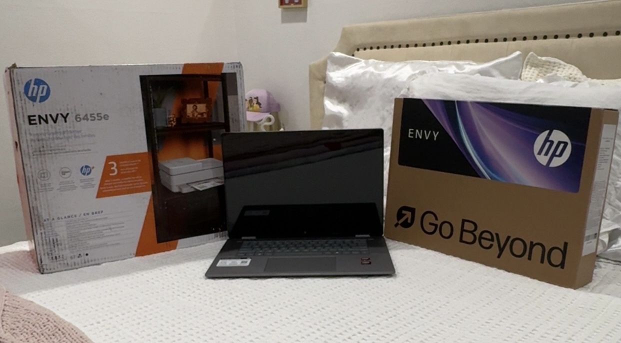 HP Laptop And printer