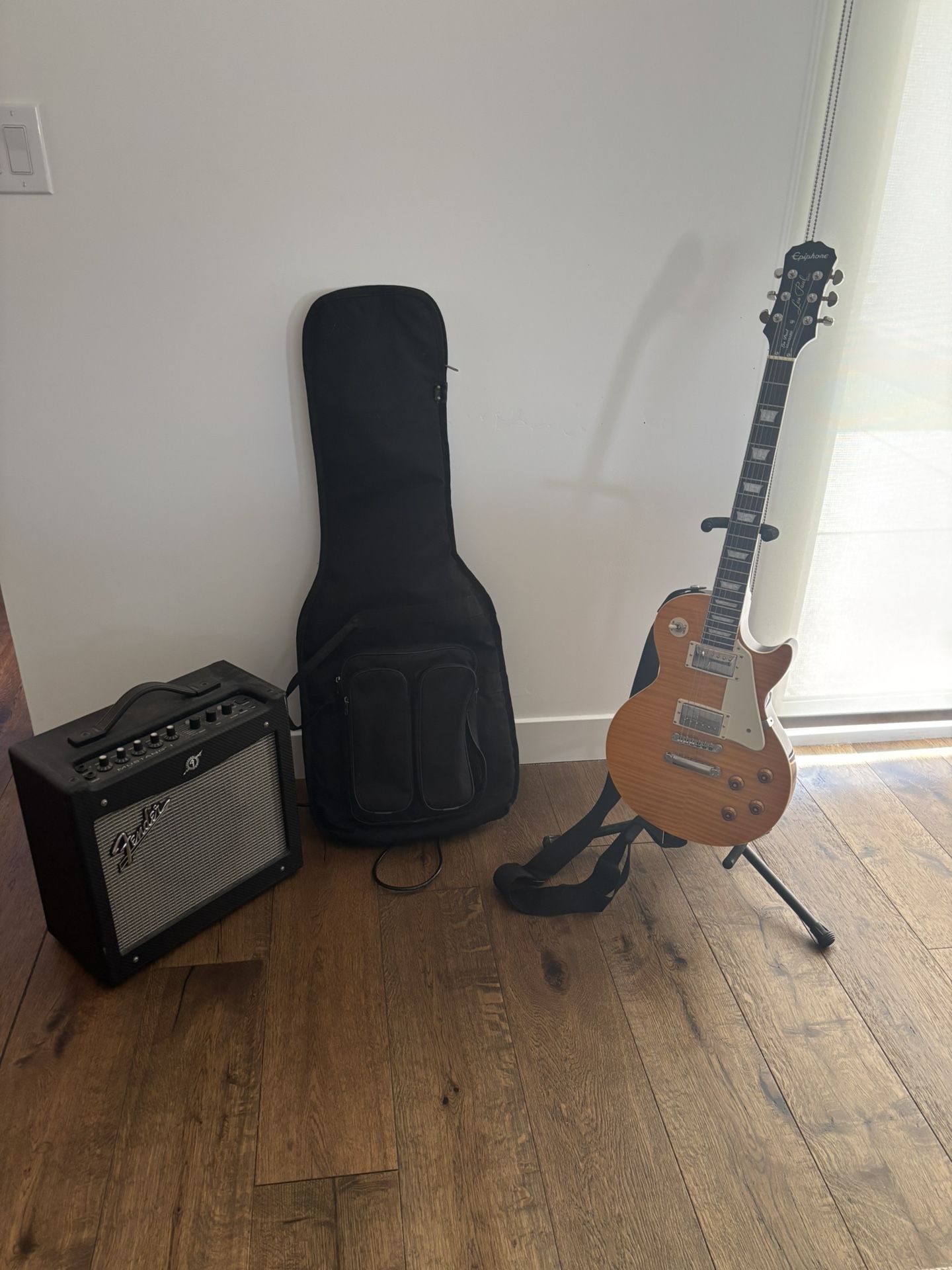Epiphone Les Paul Standard, Plus Top 2008 - Transparent Amber
