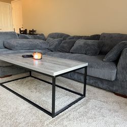 Modern Coffee Table – Metal Frame
