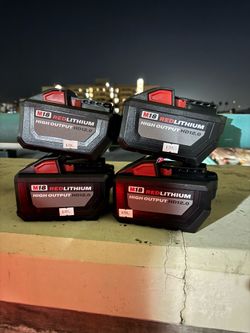 Milwaukee 12Ah battery, price is for each one