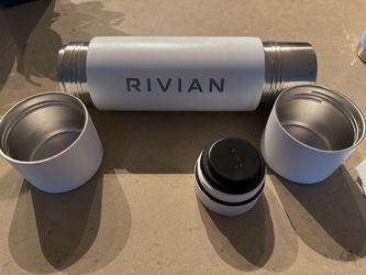 Rivian Branded Stainless Steel Thermos