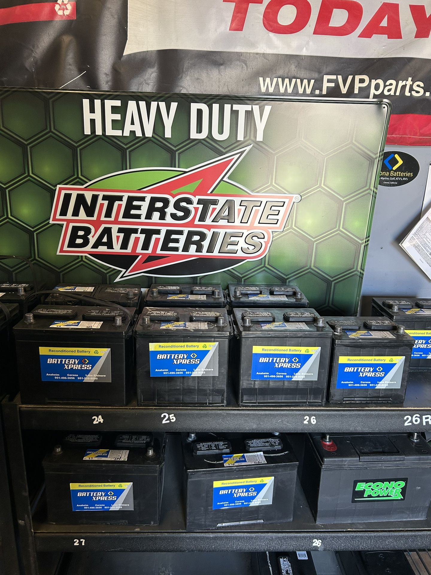 Car Batteries- NEVER USED