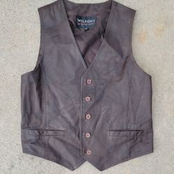 Vtg Wilson's Leather Vest 